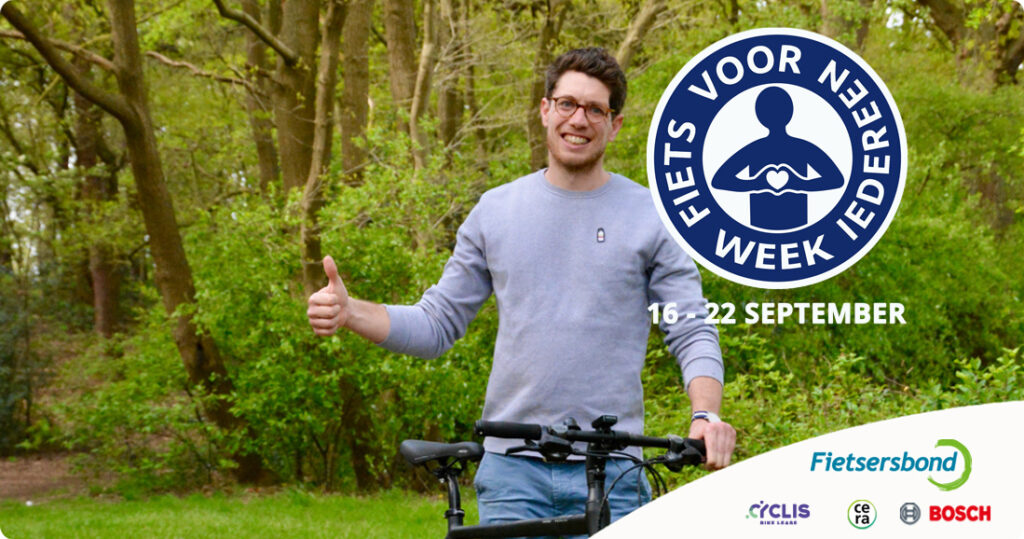 Fiets voor Iedereen-Week campagnebeeld