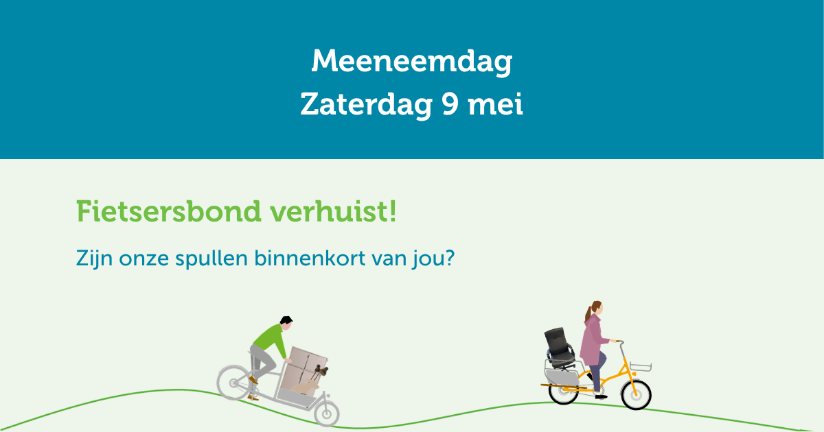 De Fietsersbond verhuist!