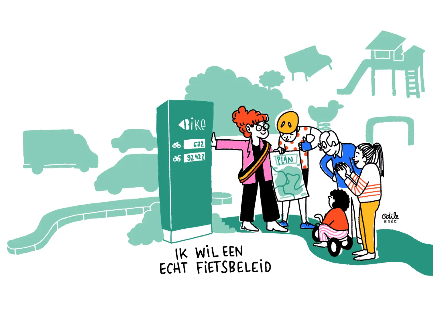 Ik wil een echt fietsbeleid